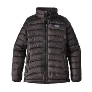 Patagonia Girl’s Down Sweater Jacket Black